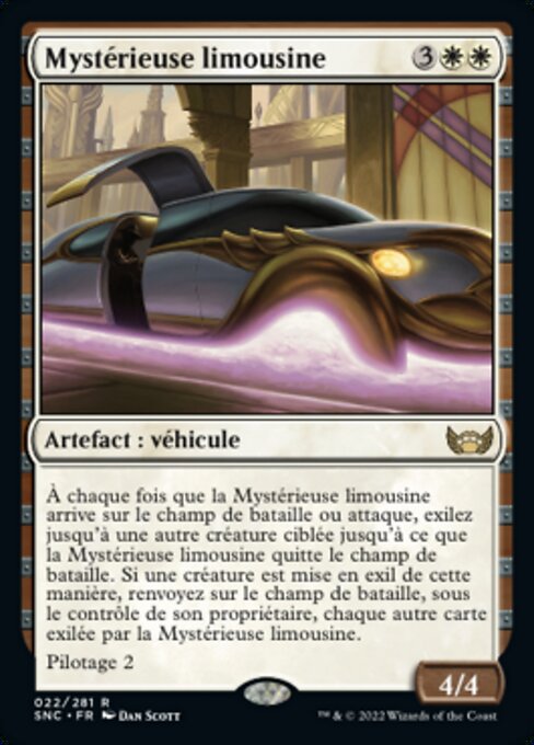 Mystérieuse limousine [FR]