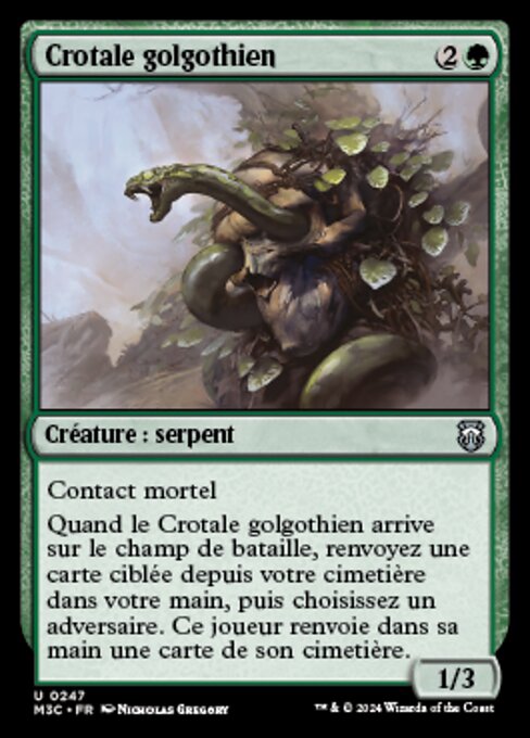 Crotale golgothien [FR]