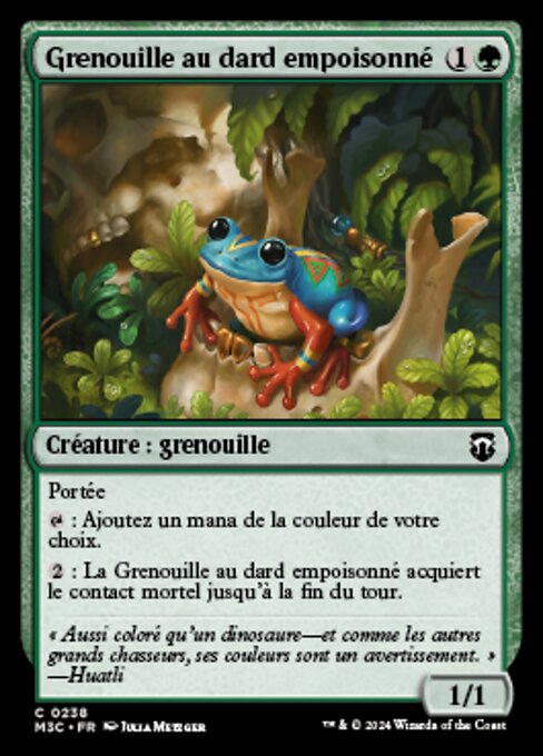 Grenouille au dard empoisonné [FR]