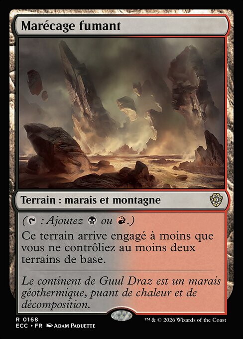 Marécage fumant [FR]