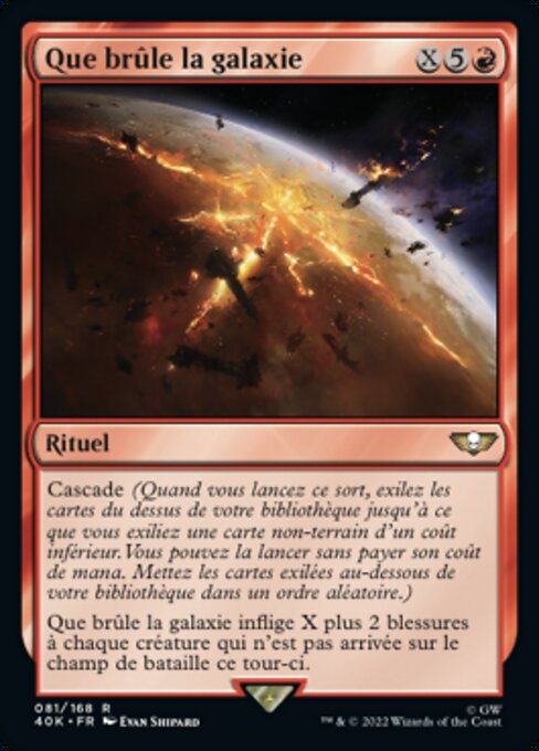 Que brûle la galaxie [FR]