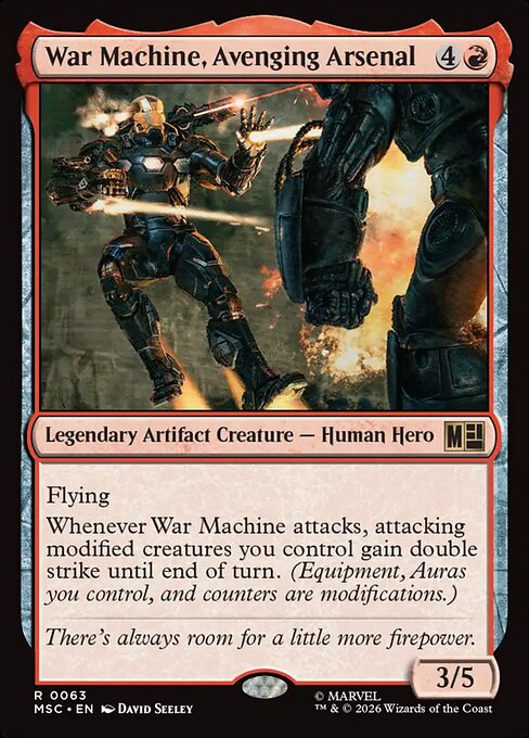 War Machine, Avenging Arsenal [FR]