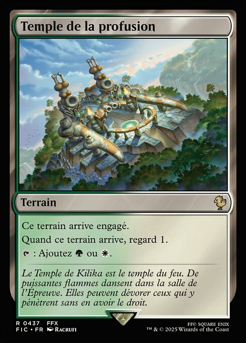 Temple de la profusion [FR]