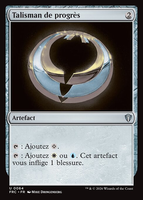 Talisman de progrès [FR]