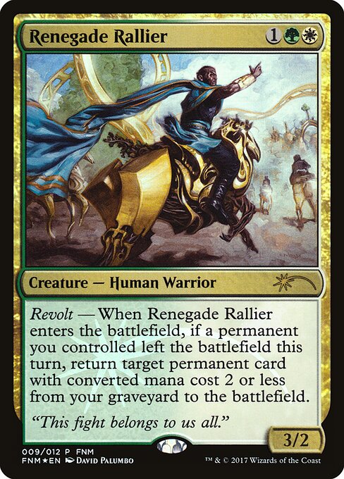 Renegade Rallier [FR] [FOIL]