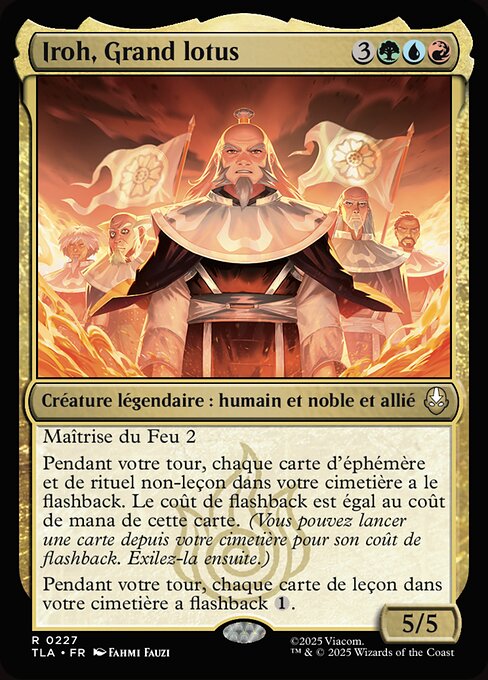 Iroh, Grand lotus [FR] [FOIL]
