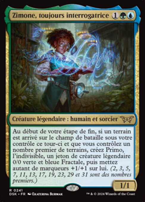 Zimone, toujours interrogatrice [FR]