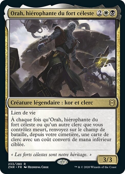 Orah, hiérophante du fort céleste [FR]