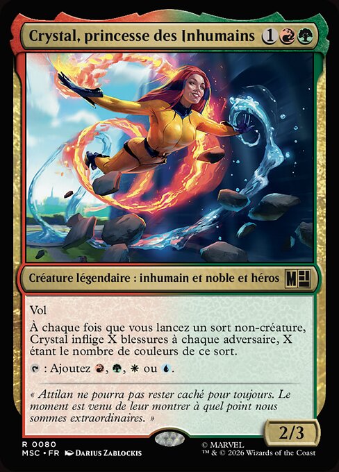 Crystal, princesse des Inhumains [FR]