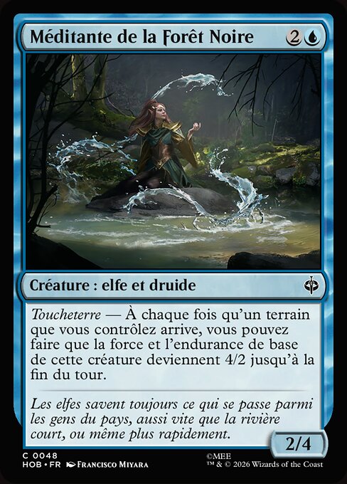 Méditante de la Forêt Noire [FR]