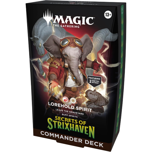 MTG - Deck Commander - Secrets of Strixhaven : Lorehold Spirit (Version Anglaise)