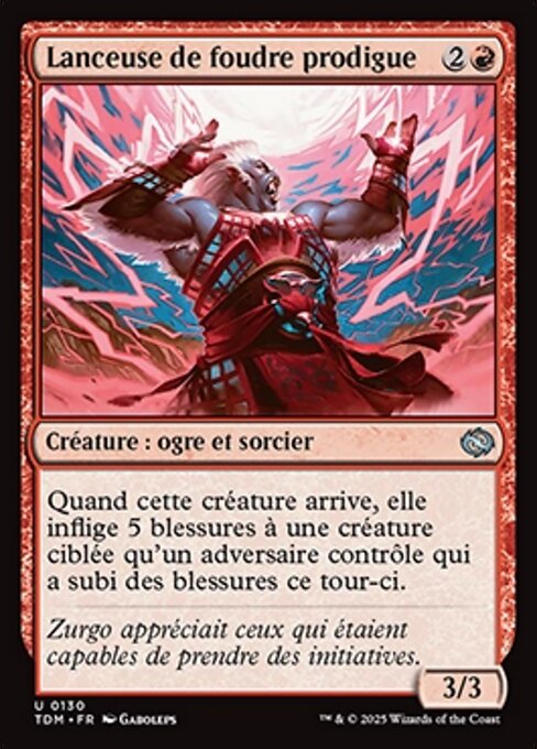 Lanceuse de foudre prodigue [FR]