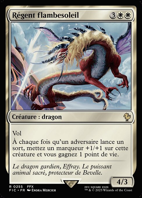 Régent flambesoleil [FR]