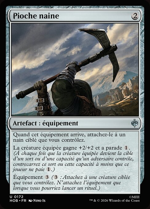 Pioche naine [FR]