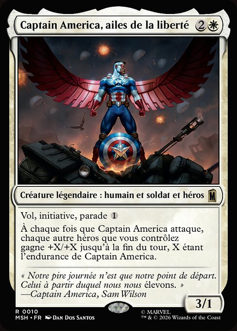 Captain America, ailes de la liberté [FR]