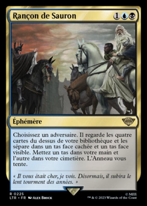 Rançon de Sauron [FR]
