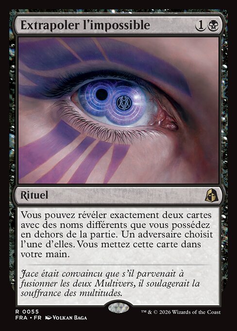 Extrapoler l'impossible [FR]