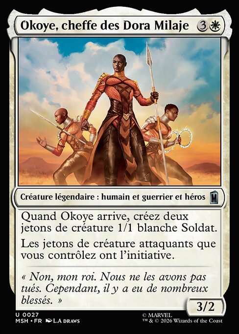Okoye, cheffe des Dora Milaje [FR]