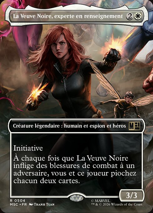 La Veuve Noire, experte en renseignement [FR]