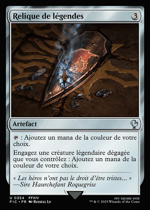 Relique de légendes [FR]
