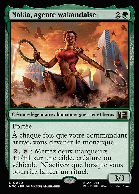 Nakia, agente wakandaise [FR]