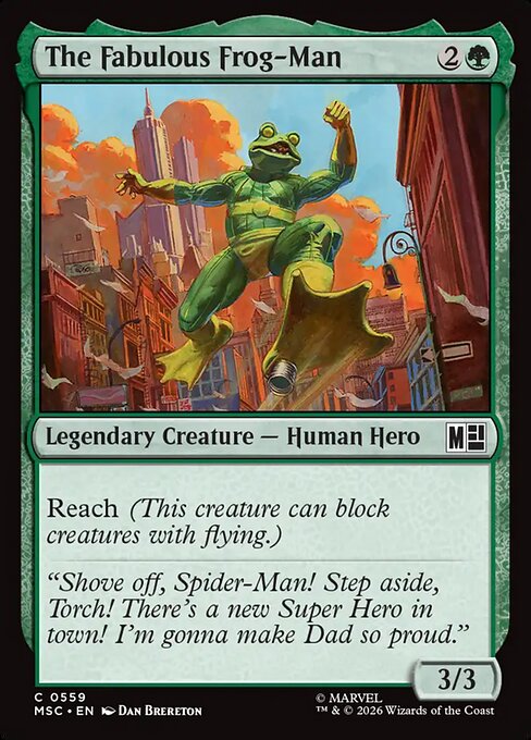 The Fabulous Frog-Man [FR]