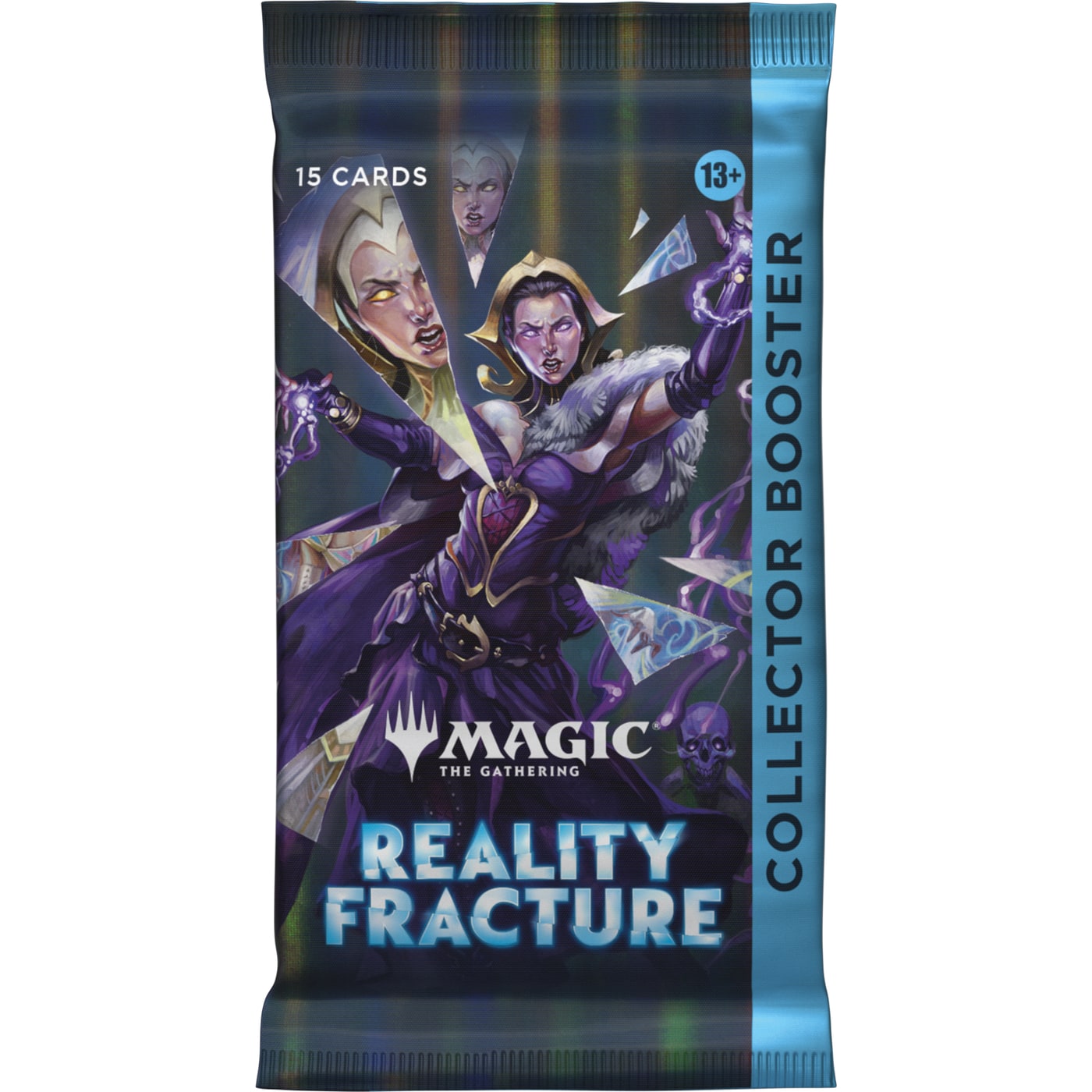 Booster collector Reality Fracture en anglais, vu de trois quarts