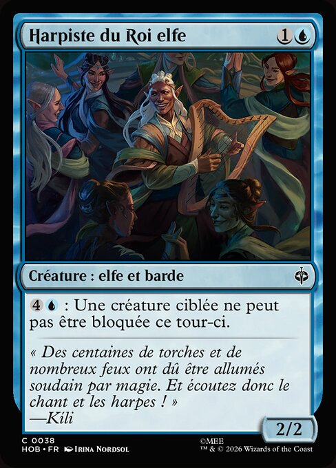 Harpiste du Roi elfe [FR]