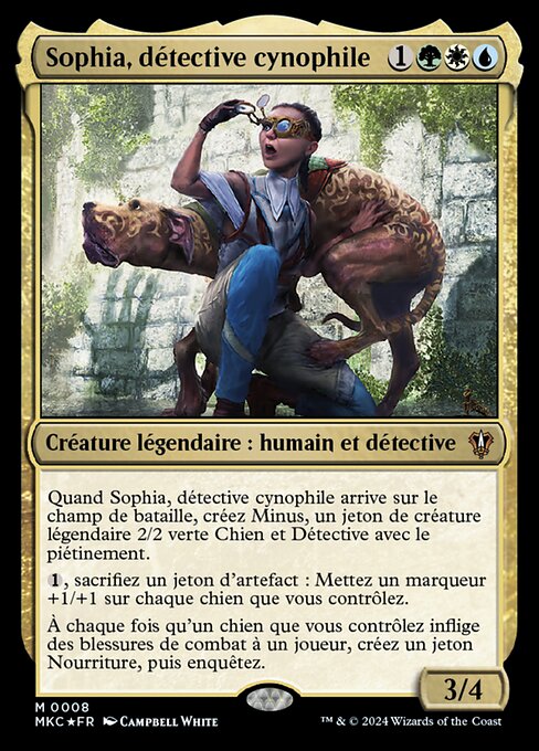 Sophia, détective cynophile [FR] [FOIL]