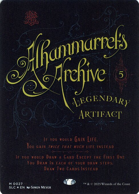 Alhammarret's Archive [EN] [FOIL]