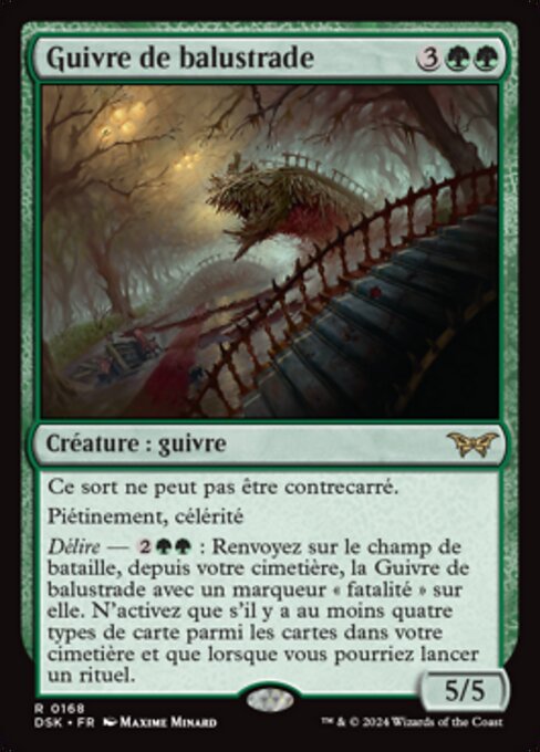 Guivre de balustrade [FR]