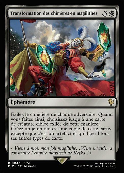 Transformation des chimères en magilithes [FR]
