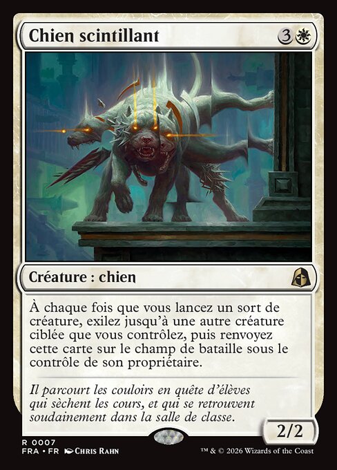 Chien scintillant [FR]