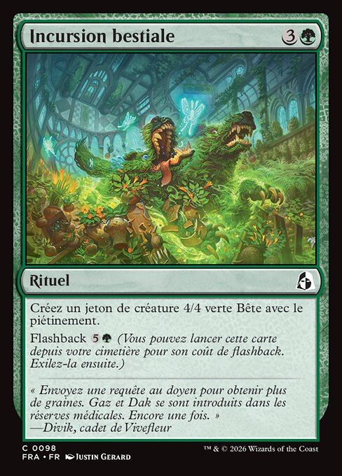 Incursion bestiale [FR]
