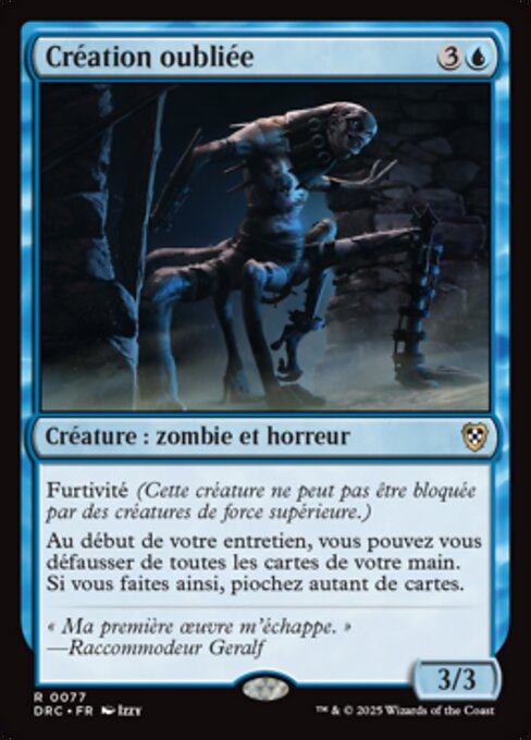 Création oubliée [FR]