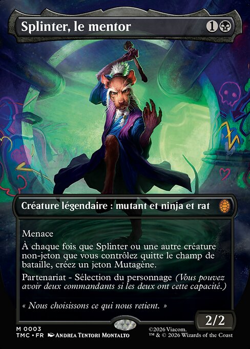 Splinter, le mentor [FR] [FOIL]