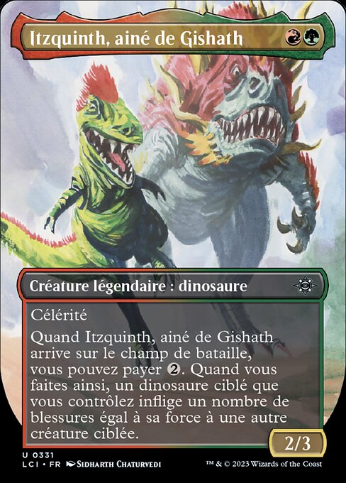 Itzquinth, ainé de Gishath [FR] [FOIL]