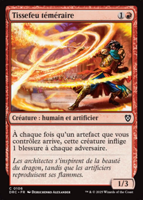 Tissefeu téméraire [FR]