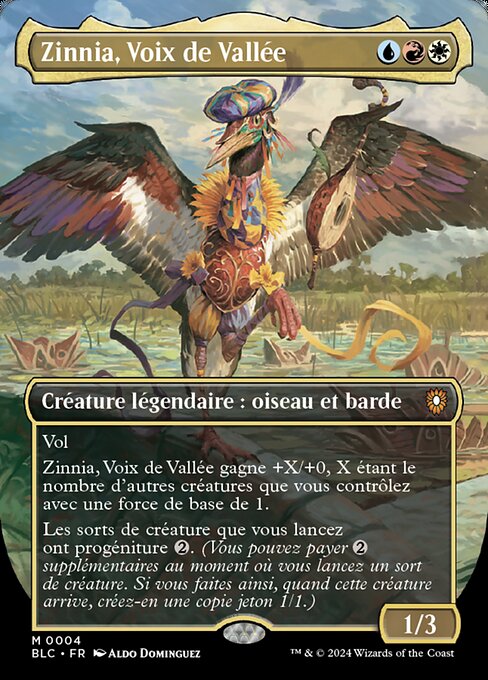 Zinnia, Voix de Vallée [FR] [FOIL]