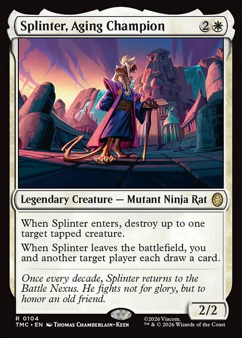 Splinter, Aging Champion [EN]
