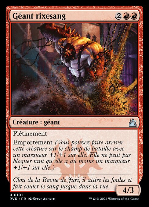 Géant rixesang [FR]