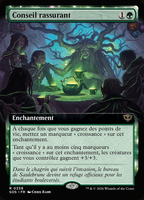Conseil rassurant [FR] [FOIL]
