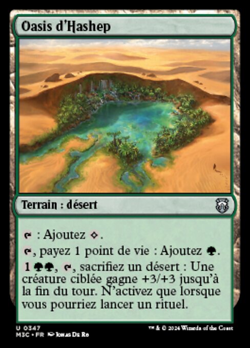 Oasis d'Hashep [FR]