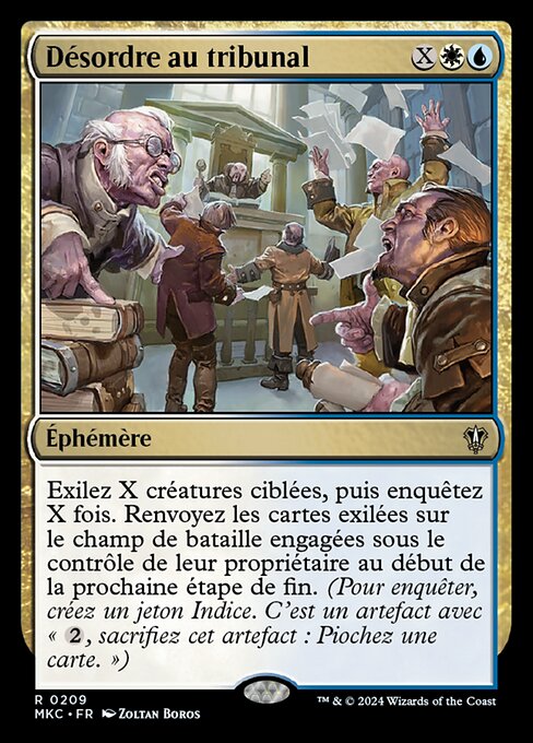 Désordre au tribunal [FR]