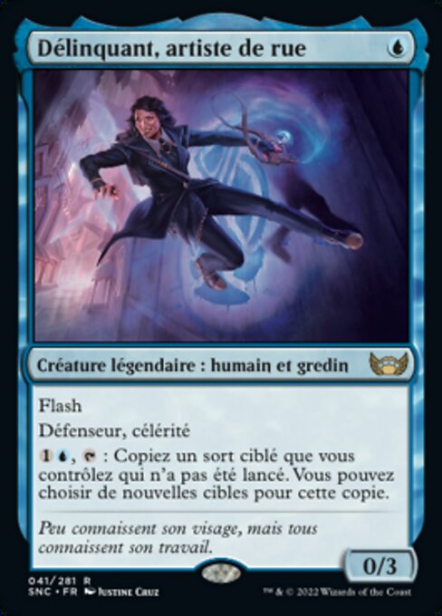 Délinquant, artiste de rue [FR]