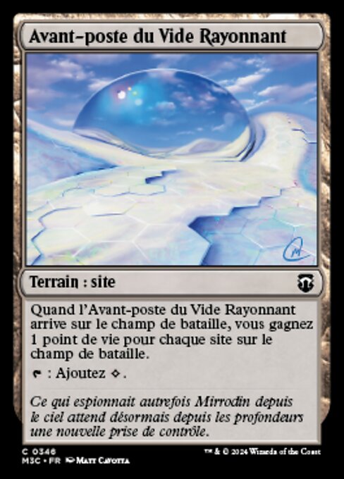 Avant-poste du Vide Rayonnant [FR]
