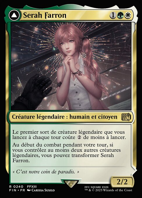 Serah Farron // Serah cristallisée [FR] [FOIL]