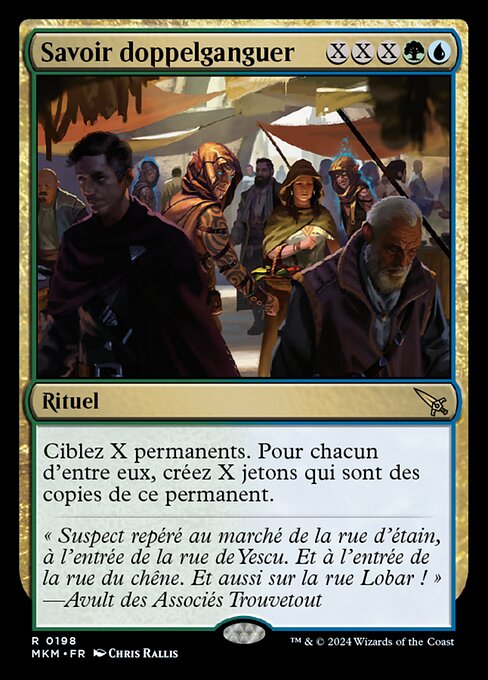 Savoir doppelganguer [FR]