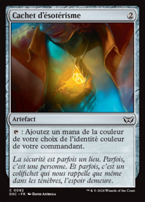 Cachet d'ésotérisme [FR]