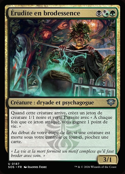 Érudite en brodessence [FR]
